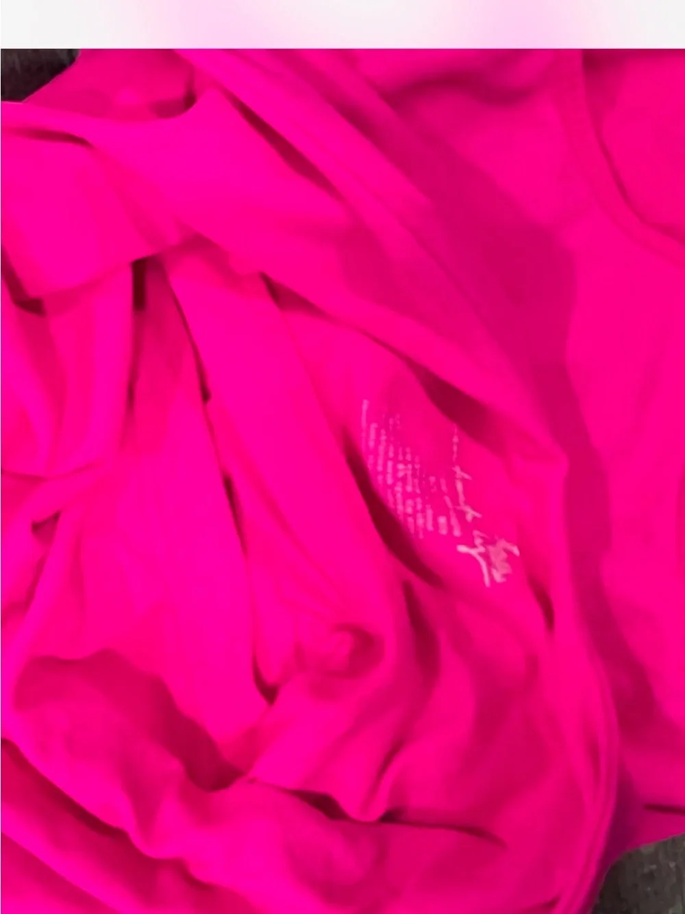 Intimately Free People Clean Lines Seamless Bodysuit Hot Pink XS/S